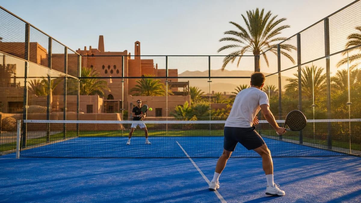 Paddle au Maroc : Le Guide Complet des Clubs, Terrains et Conseils pour Jouer