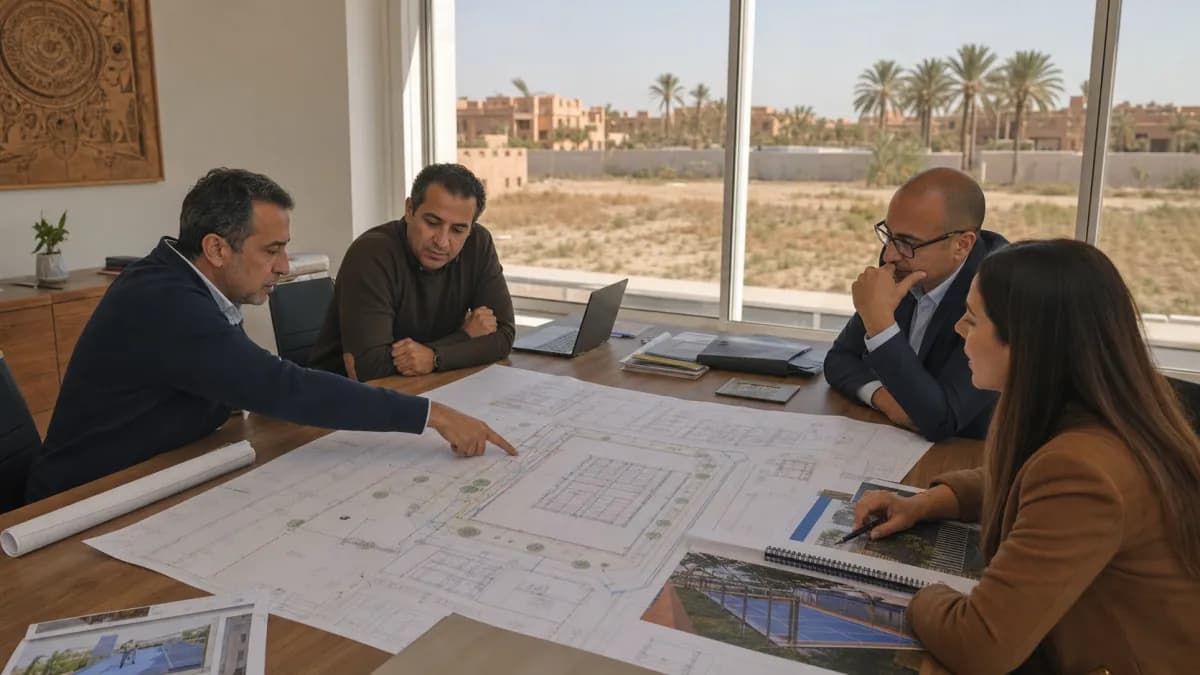 Réunion technique sur l’autorisation d’un terrain de padel au Maroc