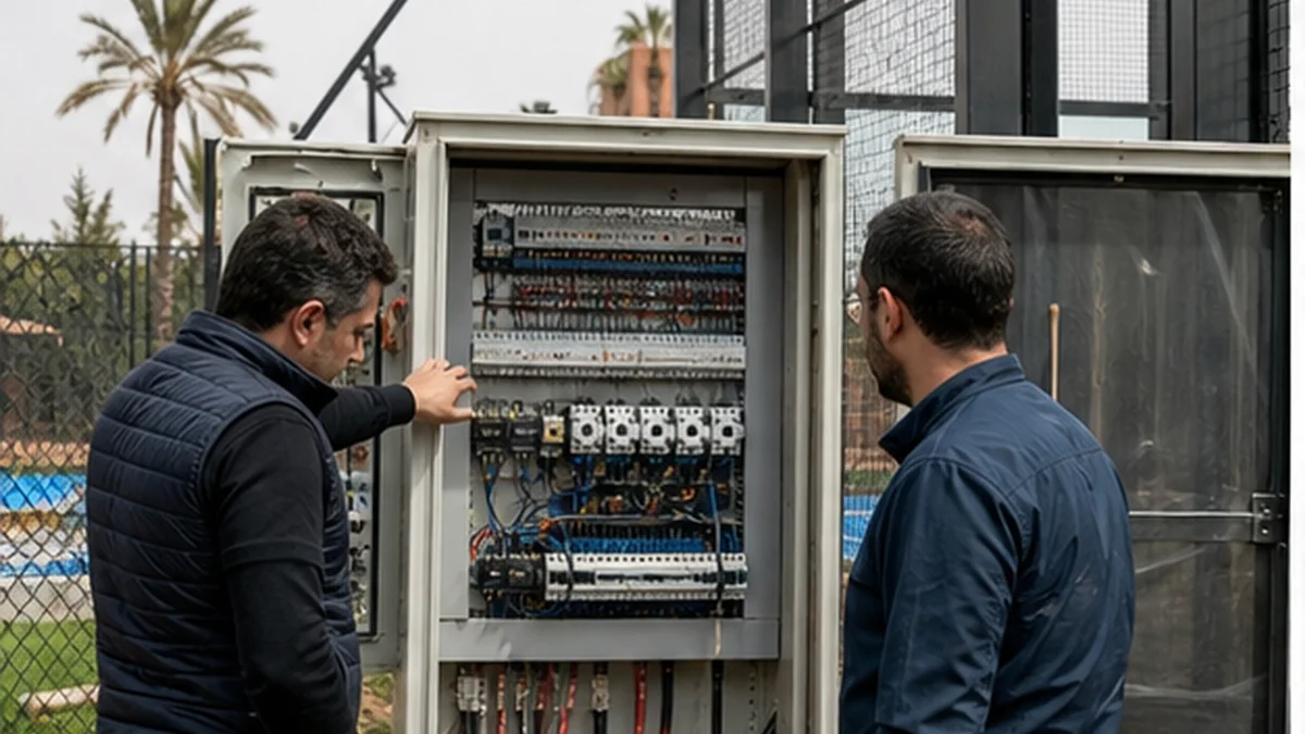 Combien coute un terrain de padel au Maroc : le calcul complet : composants, pose et controles techniques
